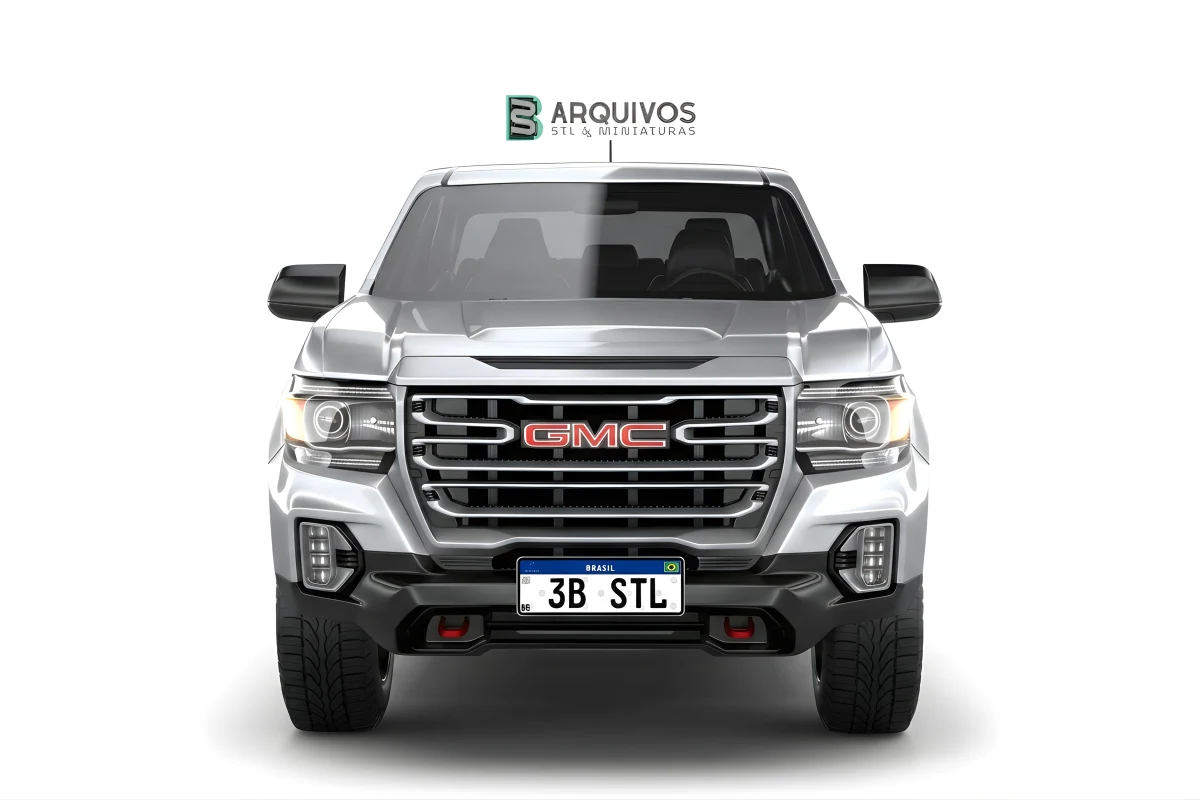 Modelo 3D STL - GMC Canyon 2021 Long — foto 3